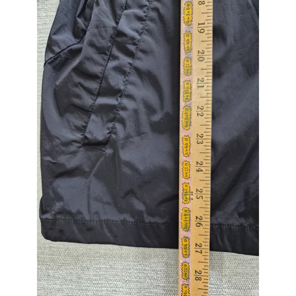 Xersion Windbreaker Jacket Womens Large Black Stretch Full Zip Hooded Waterproof - Picture 13 of 15
